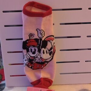Disney Mickey And Minnie Mouse Cartoon Character Socks